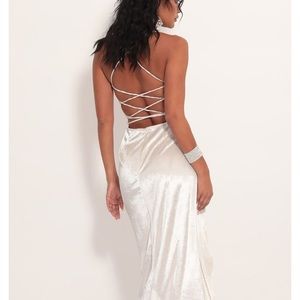 Lucy in the Sky - lovely velvet lux maxi dress